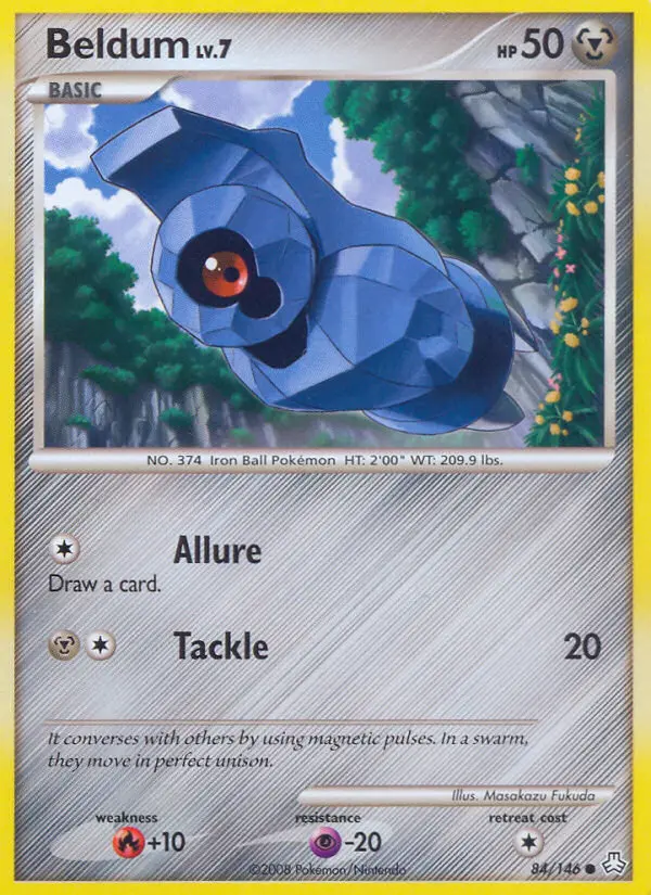 Beldum 84 card from Legends Awakened