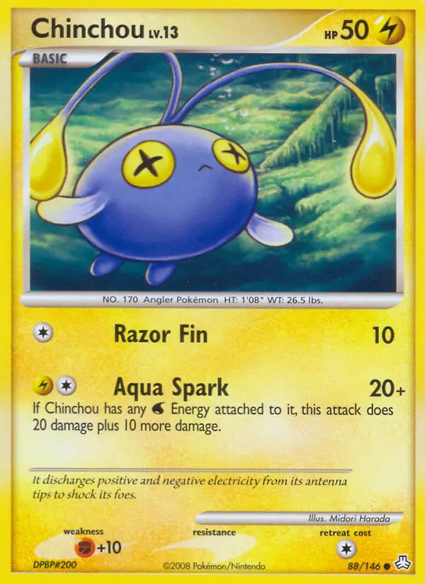Chinchou 88 — Legends Awakened 88, Normal finish