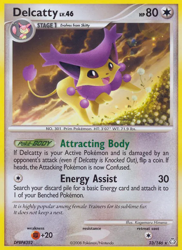 Delcatty 23 card from Legends Awakened