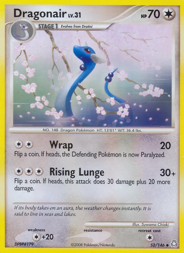 Dragonair 52 card from Legends Awakened