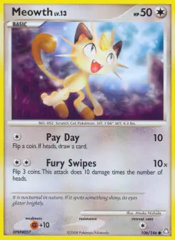 Meowth — Legends Awakened #106