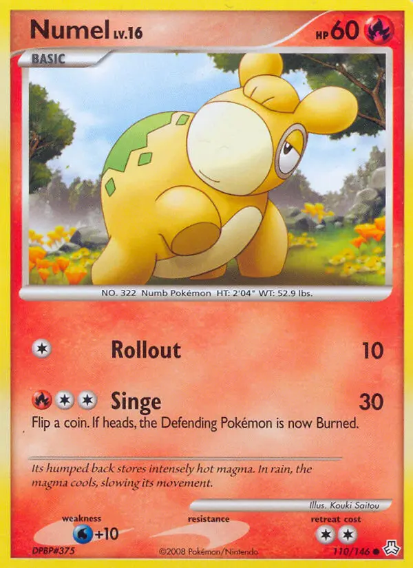 Numel 110 card from Legends Awakened