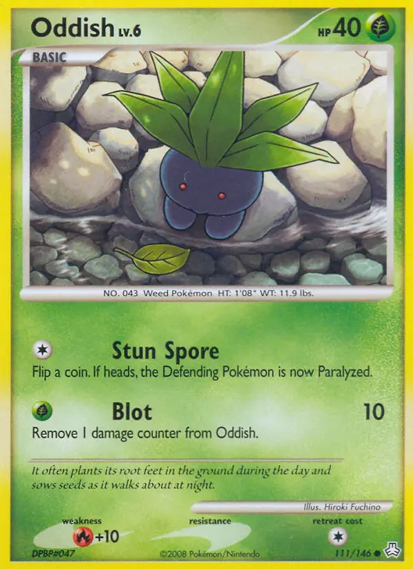 Oddish 111 — Legends Awakened 111, Normal finish