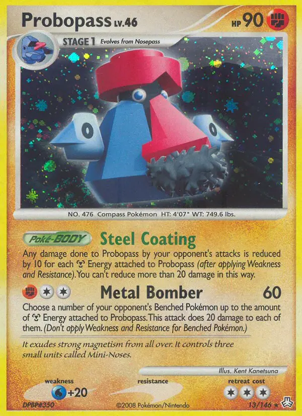 Probopass 13 card from Legends Awakened