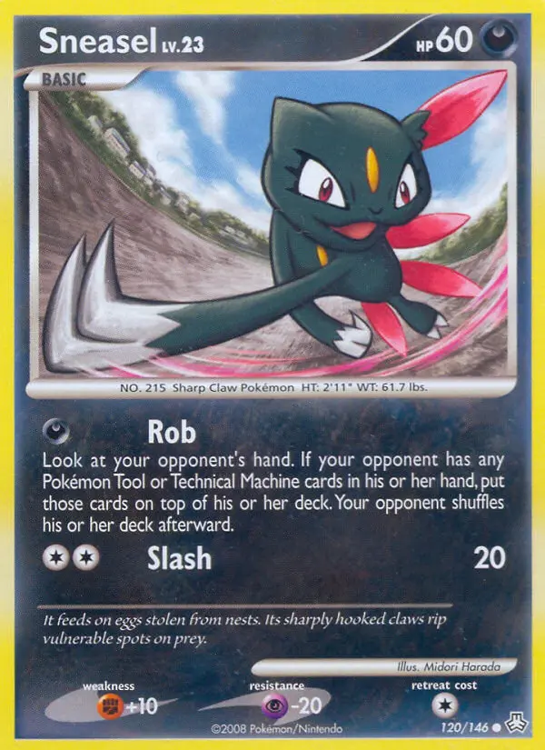Sneasel 120 — Legends Awakened 120, Normal finish