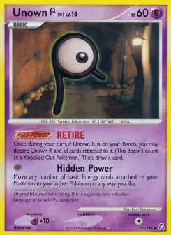 Unown [R] 77 — Legends Awakened