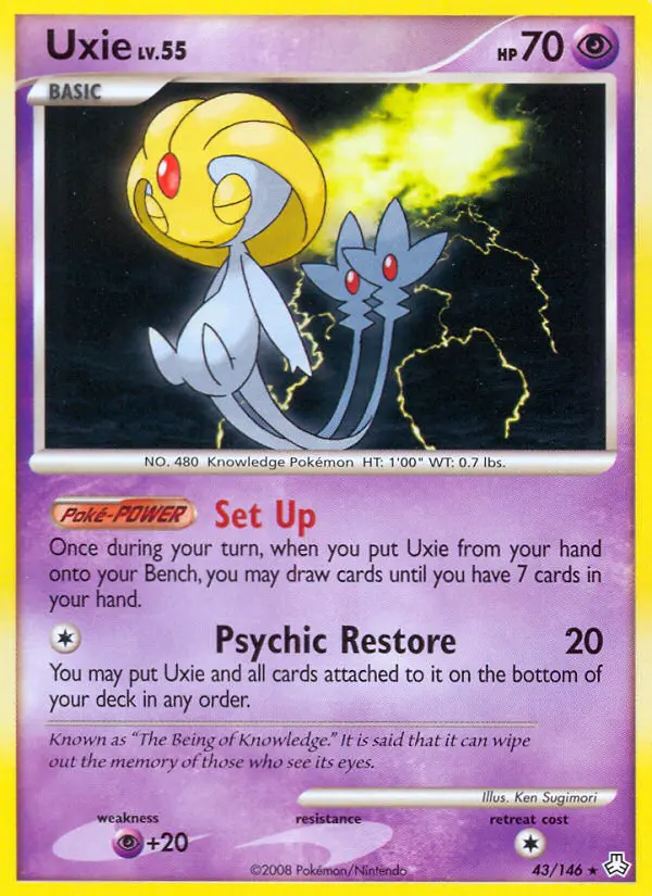 Uxie 43 — Legends Awakened 43, Normal finish