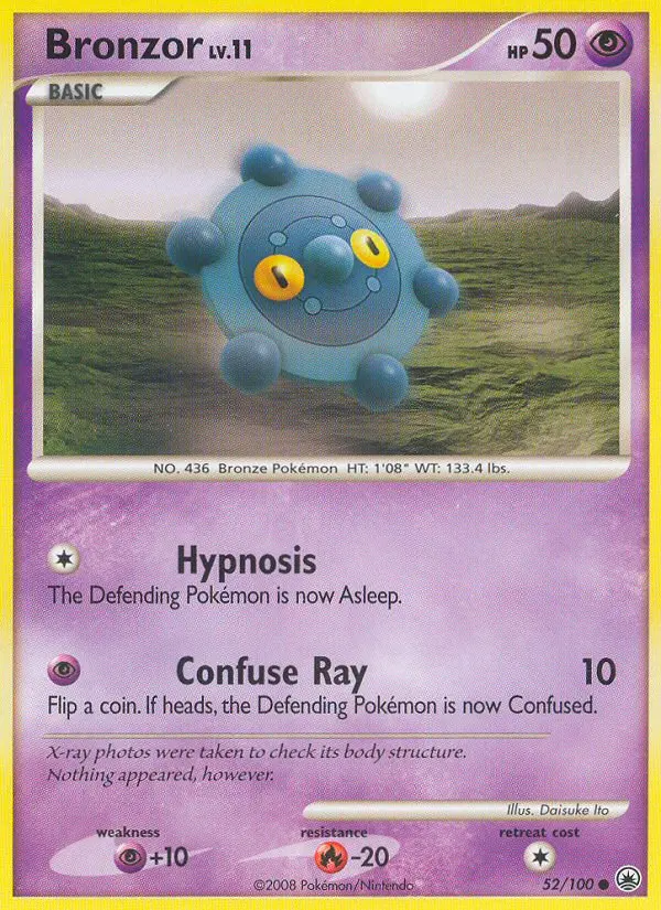 Bronzor 52 card from Majestic Dawn