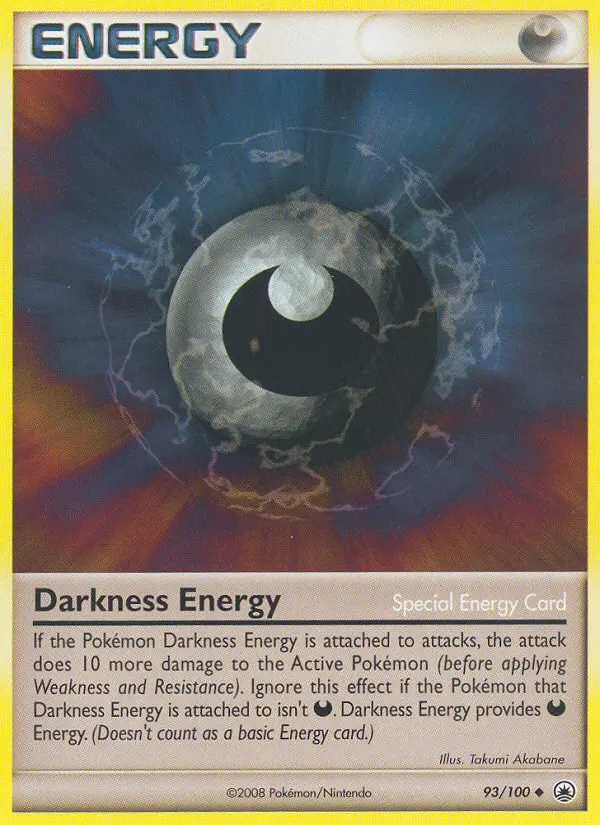 Darkness Energy 93 card from Majestic Dawn