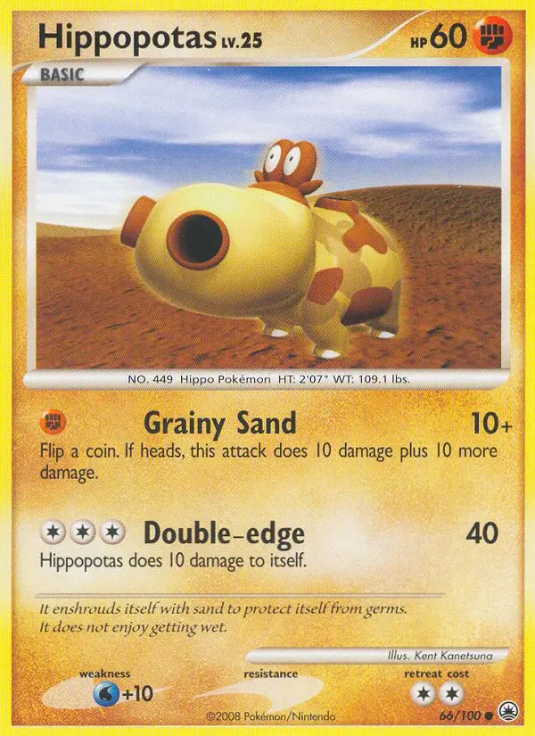 Hippopotas 66 card from Majestic Dawn