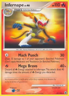 Infernape 22 — Majestic Dawn
