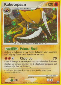 Kabutops 6 — Majestic Dawn