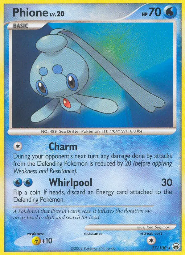 Phione 27 card from Majestic Dawn