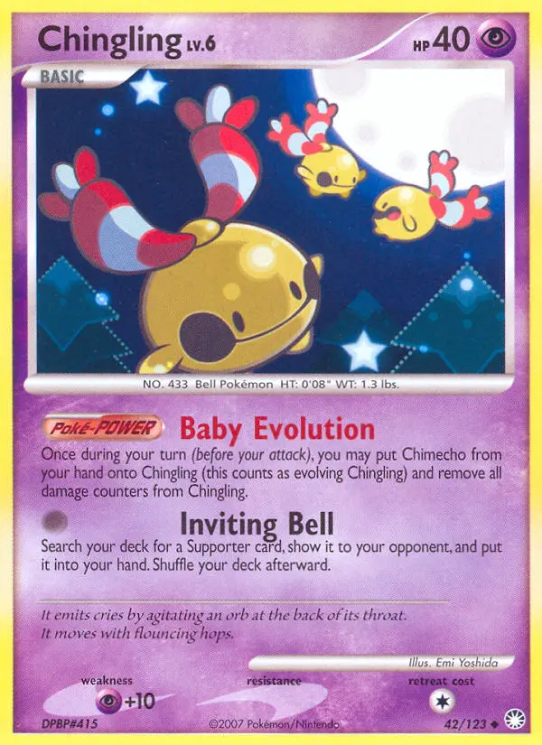 Chingling 42 card from Mysterious Treasures