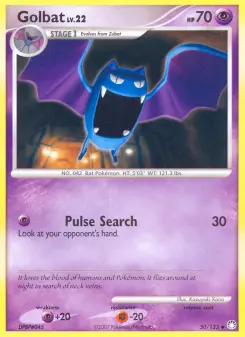 Golbat — Mysterious Treasures #50