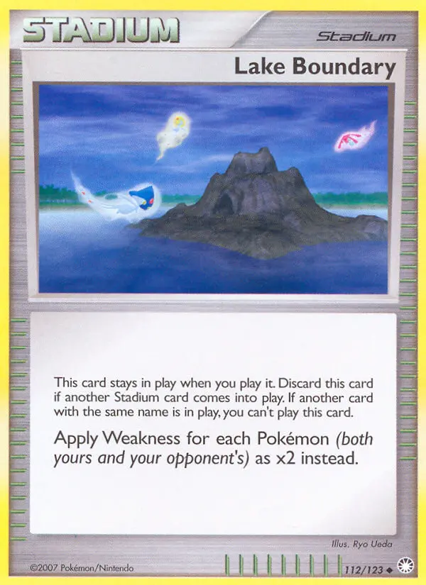 Lake Boundary 112 — Mysterious Treasures 112, Normal finish