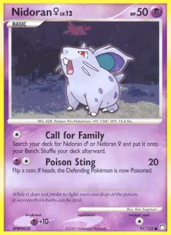 Nidoran ♀ 91 — Mysterious Treasures