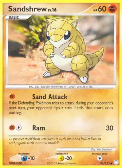 Sandshrew — Mysterious Treasures #96