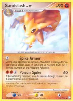 Sandslash — Mysterious Treasures #61