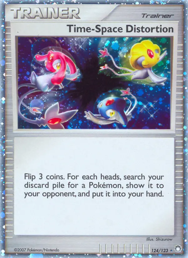 Time-Space Distortion 124 — Mysterious Treasures 124, Holofoil finish