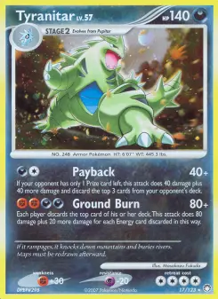 Tyranitar 17 — Mysterious Treasures