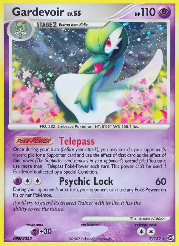 Gardevoir 7 card from Secret Wonders