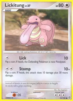 Lickitung — Secret Wonders #91