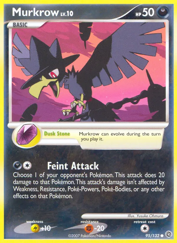Murkrow 95 card from Secret Wonders