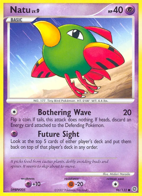 Natu 96 card from Secret Wonders