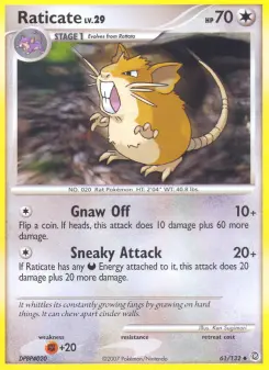 Raticate — Secret Wonders #61
