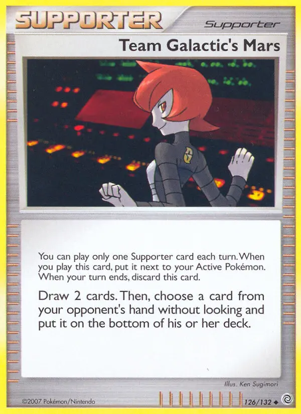 Team Galactic's Mars 126 — Secret Wonders 126, Normal finish