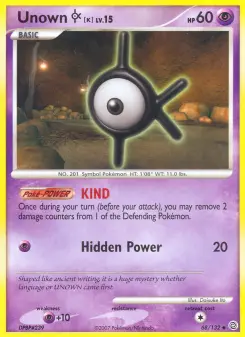 Unown [K] 68 — Secret Wonders