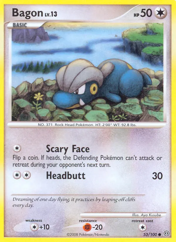 Bagon 53 card from Stormfront