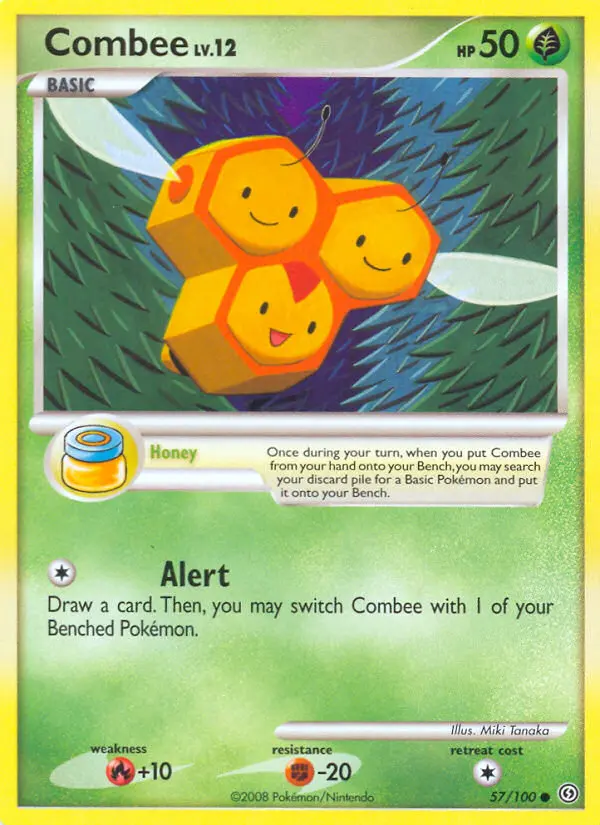 Combee 57 card from Stormfront