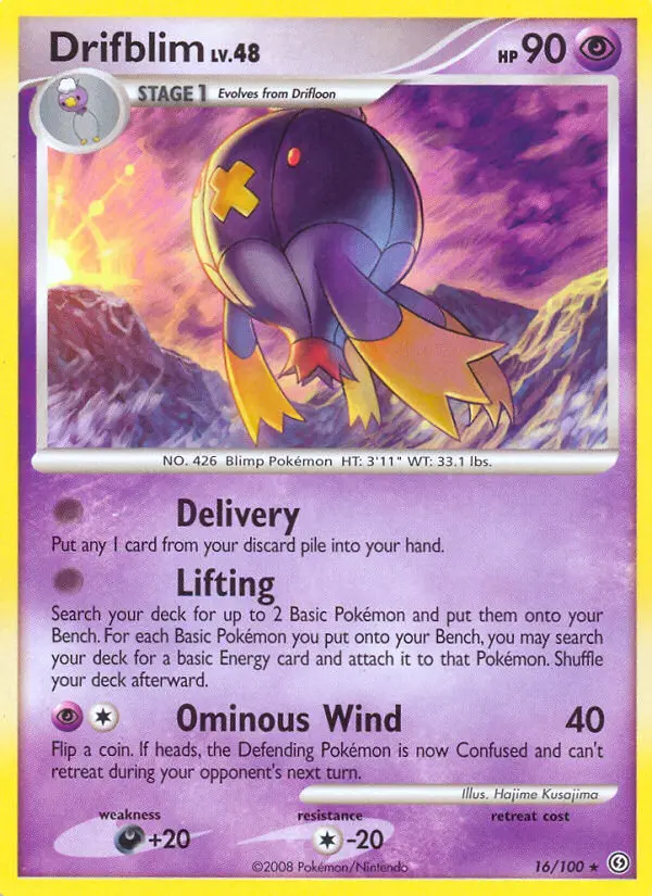 Drifblim 16 card from Stormfront