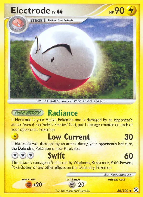Electrode 36 card from Stormfront