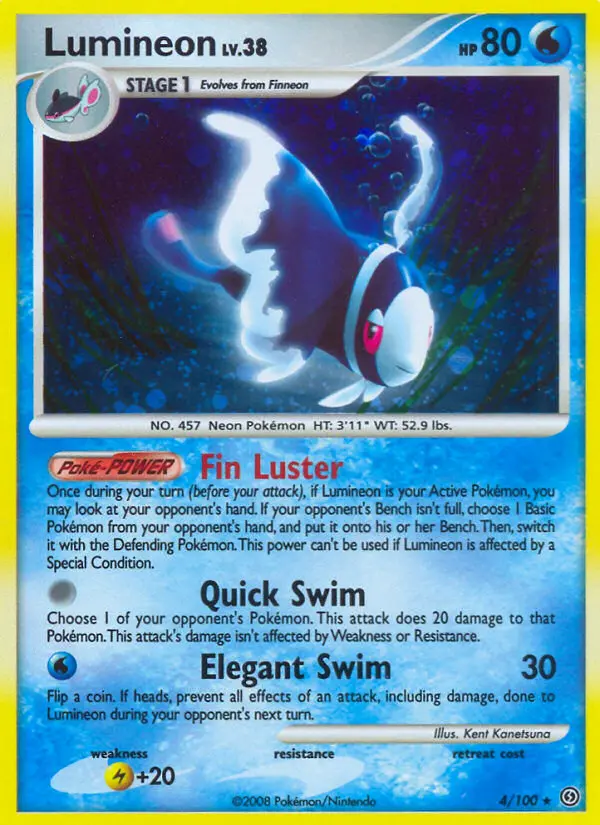 Lumineon 4 card from Stormfront
