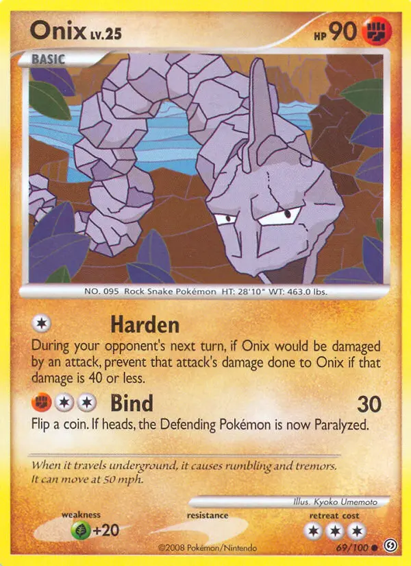 Onix 69 card from Stormfront