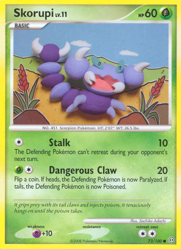 Skorupi 73 card from Stormfront