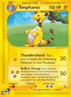 Ampharos 1 — Aquapolis