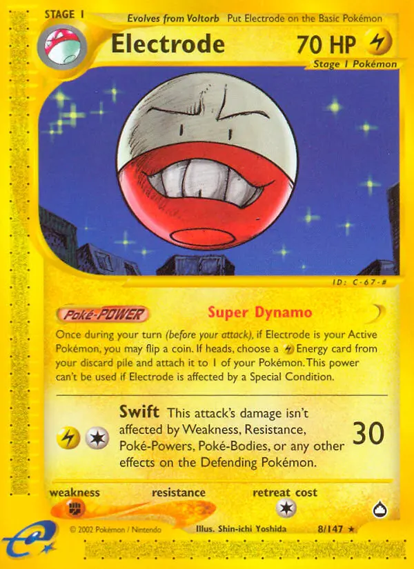 Electrode 8 — Aquapolis 8, Normal finish