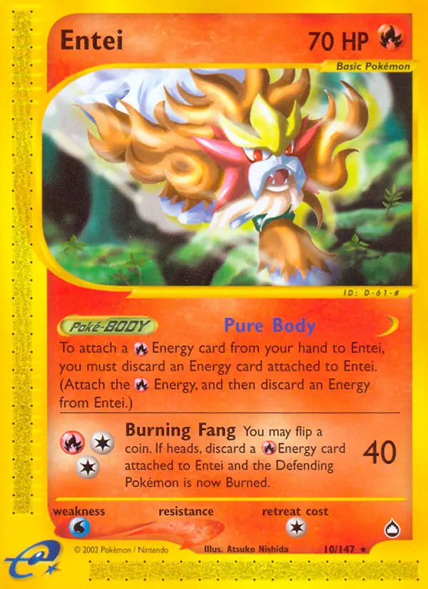 Entei 10 — Aquapolis 10, Normal finish