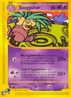 Exeggutor — Aquapolis #13