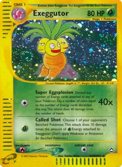 Exeggutor H10 — Aquapolis