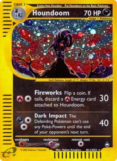 Houndoom H11 — Aquapolis