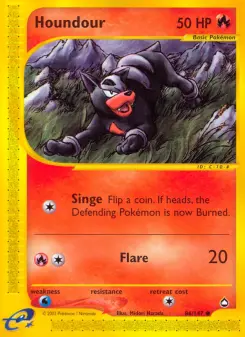 Houndour — Aquapolis #86