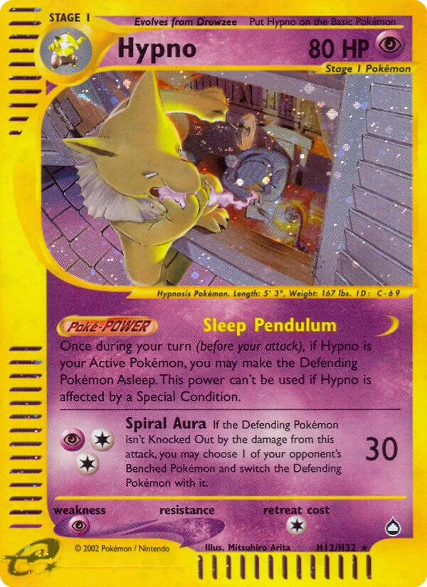 Hypno H12 card from Aquapolis