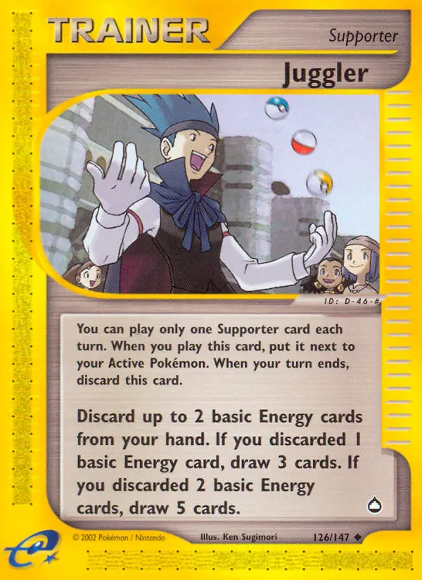 Juggler 126 — Aquapolis 126, Normal finish