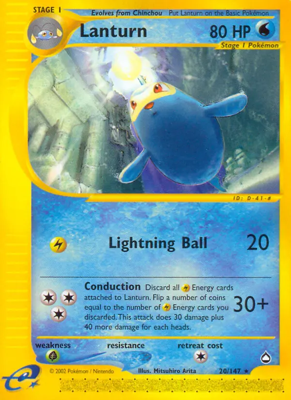 Lanturn 20 card from Aquapolis