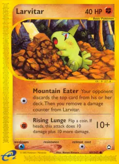 Larvitar — Aquapolis #89